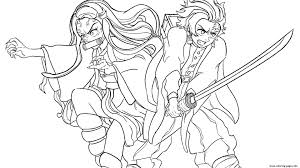 See more ideas about anime demon, slayer anime, kawaii anime. Nezuko And Tanjiro Fight Demons Demon Slayer Coloring Pages Printable