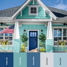 4 beautiful beach house color schemes