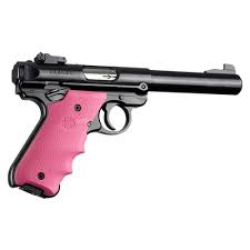 ruger mk iv pink rubber grip with