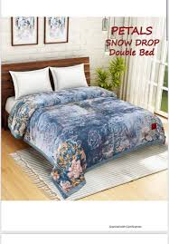 blanket double bed spanish mink snow