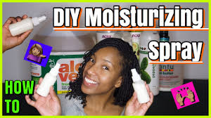 diy moisturizing spray for natural hair