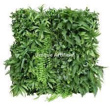 More Green Artificial Plants Wall Panel