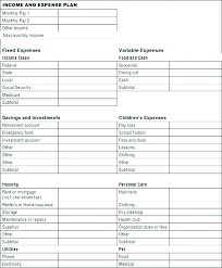 Sample Expense Report Monthly Chart Template Excel Spending