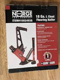 norge tool company 18ga flooring cleat