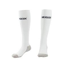 Graduated Compression Socks For Men Women Mdsox 20 30 Mmhg White Medium Best Choice Ideal For Everyday Use Travel Running Maternity