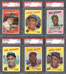 Horizontal layouts were something they'd featured before, sure. 1959 Topps Baseball Set Tops 300 000 In Mhcc June Auction Sports Collectors Digest