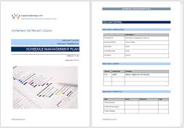 Insurance policy software helps users create, track and manage policies. Schedule Management Plan Template Free Download