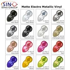 Matte Electro Metallic Vinyl Car Wrap