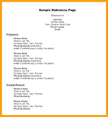 References Resume Example Reference Page Template Elegant Word How