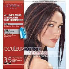 Casting creme 535 chocolate brown semi permanent hair dye. Amazon Com L Oreal Paris Couleur Experte 2 Step Home Hair Color And Highlights Kit Chocolate Mousse Chemical Hair Dyes Beauty