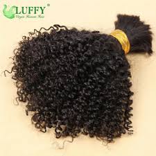 Bulk human hair no weft. Buy Kinky Curly Mongolian Human Hair Bulk Curly Bulk Human Hair For Braiding No Weft Online In Hungary 323930673102