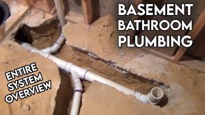 bat bathroom rough in plumbing