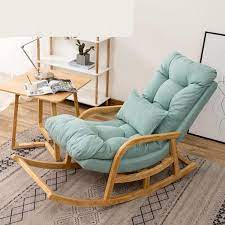 modern rocking chair with armrest