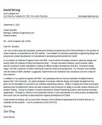 Senior Software Engineer Cover Letter Example Software Engineering