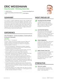 Real Marketing Executive Resume Example Enhancv With Where Can I Get
