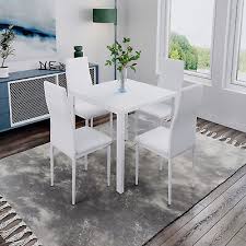Modern Glass Dining Table And 2 4 Chair