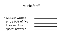 Basic Music Theory Mush 261 Prof Slaton Music Staff Music Is