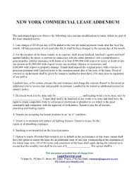 Commercial Sublease Agreement Addendum Nyc Fill Online