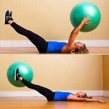 Best Stability Ball Exercises Popsugar Fitness