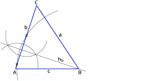 Ein stumpfes dreieck (oder stumpfwinkliges dreieck) ist ein dreieck mit einem stumpfen. Untersuchen Der Hohen Im Dreieck Kapiert De