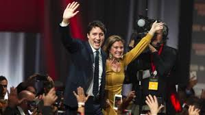 A former canadian tv presenter, sophie grégoire trudeau is better known for being the wife of canadian prime minister justin trudeau. Justin Trudeau To Lead Minority Canadian Government Financial Times