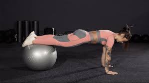 exercise ball exercises for strong abs