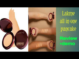 lakme all in one pan cake detail review