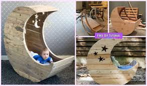 Rocking baby cradle 3d model available on turbo squid, the world's leading provider of digital 3d models for visualization, films. Diy Pallet Moon Cradle Tutorial