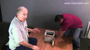 installing a stealth floor safe in a