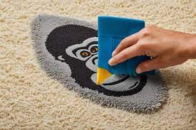 remove wood glue from carpet easily