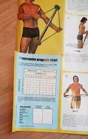 Original 1970s Bullworker Exercises Wall Chart 19 99