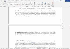 paragraph options in word for the web