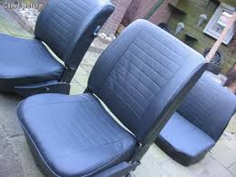 Seat Upholstery Without Headrest Black