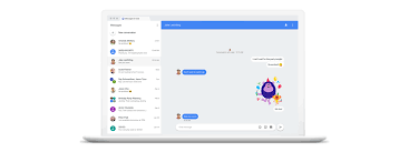 computer with android messages