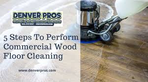 commercial wood floor cleaning