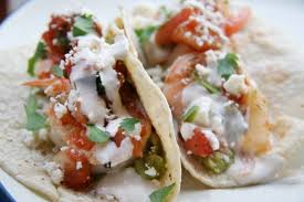 cilantro lime shrimp tacos with
