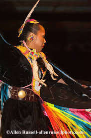 fancy shawl dancer at milk river indian