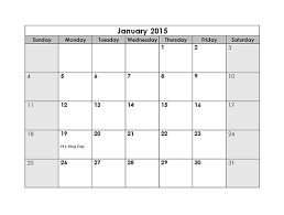 Monthly Calendar Templates 2015 Microsoft Calendar Templates 2015