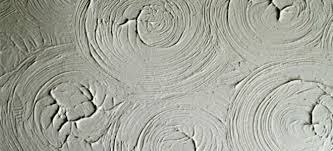 how to repair a mud swirl ceiling