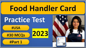 food handler card practice test 2023