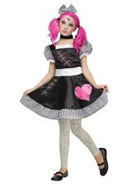 broken doll costume for s