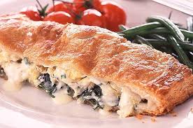 creamy smoked haddock and spinach pie