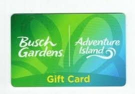 busch gardens gift card adventure