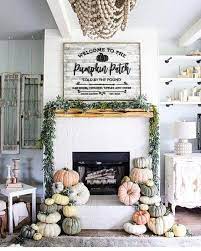 Cozy Fall Mantel Decorating Ideas A