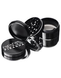 Aluminum anodizing is an electrochemical process in which an oxide (anodic) layer is chemically built on the surface of the metal. 4 Piece 3 0 Anodized Aluminum Black Grinder Piranha Witch Dr