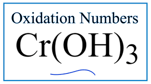 How to find the Oxidation Number for Cr in Cr(OH)3 (Chromium (III)  hydroxide) - YouTube