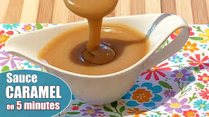 sauce caramel maison en moins de 5