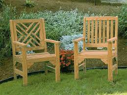 Natural Garden Wood Garden Chair