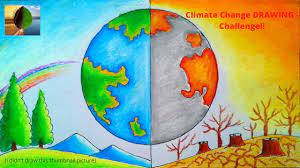 climate change drawing challenge