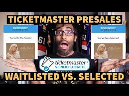 ticketmaster verified fan pre